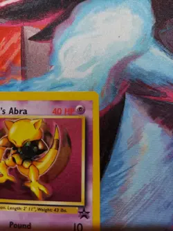 Sabrina’s Abra - Pokemon TCG Black Star Promo #63 - LP - Image 2