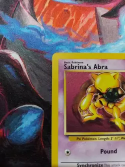 Sabrina’s Abra - Pokemon TCG Black Star Promo #63 - LP - Image 3