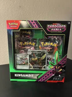 Pokemon TCG Shrouded Fable Kingambit Illustration Collection (Read Description) - Image 1