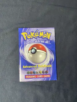 Rulebook Version 1. Near Mint. vintage Pokemon wizards of the coast. Base set - Image 1