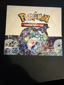 Pokemon Stellar Crown Booster Box (Factory Sealed ) - Image 1