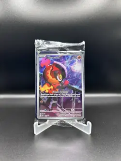 Pokemon TCG Phantasmal Flames Charcadet Illustration Rare ETB Promo Sealed - Image 1
