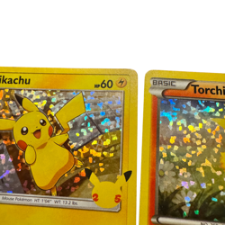 Mcdonalds 25th Anniversary Pokemon TCG 1, 5, 6, 11, 12, Holo Pikachu (25) Played - Image 2