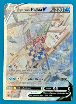 Pokemon TCG: Origin Forme Palkia V 167/189 Astral Radiance 2022 (Alt Art) (NM) - Image 1