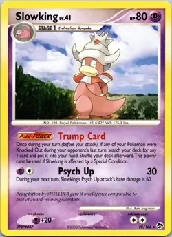Slowking 28/106 Great Encounters LP Pokemon TCG - Image 1