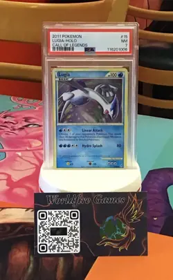 Pokemon 2011 Call of Legends Lugia Holo Rare #15/95 PSA 7 - Image 1