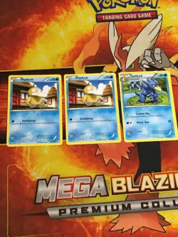 D1022 POKEMON TCG BOUNDARIES CROSSED PSYDUCK 2X 33 GOLDUCK 34 MP-HP - Image 1