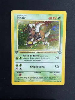 Pokemon Pinsir 9/64 Jungle Rara Holo Prima Edizione Wizards ITA Carte Vintage - Image 1