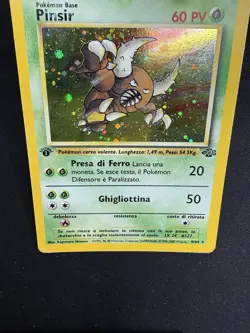 Pokemon Pinsir 9/64 Jungle Rara Holo Prima Edizione Wizards ITA Carte Vintage - Image 3