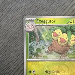 Pokemon TCG Exeggutor 002/131 Master Ball Reverse Holo Prismatic Evolutions NM - Image 2