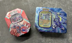 Pokemon TCG Miraidon & Koraidon EX Paldea Legends - 2 Tins, 9 Booster Packs - Image 1