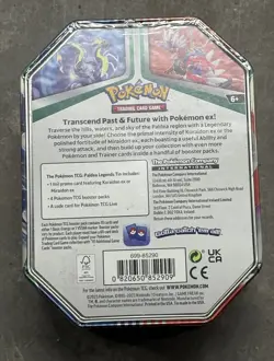 Pokemon TCG Miraidon & Koraidon EX Paldea Legends - 2 Tins, 9 Booster Packs - Image 3