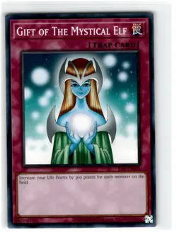 Yu-Gi-Oh! Gift of The Mystical Elf Common PSV-EN009 Lightly Played Unlimited - Image 1