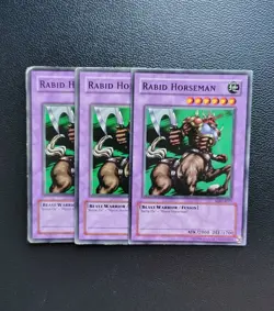 Yu-Gi-Oh - Rabid Horseman 3X - Full Playset - Image 1