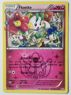 HOLO Floette RC18/RC32 - XY Generations Radiant Collection Pokemon Card - Image 1