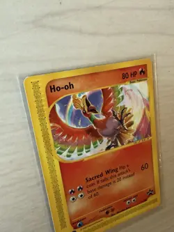 2002 Pokemon TCG - Ho-Oh #52 WOTC Black Star Promo Card LP Vintage - Image 3