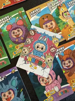 Pokemon Labubu Cards Trading Game Set Cards 36 - Image 5