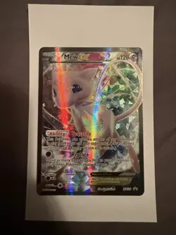 Mew EX XY126 Generations Ultra Rare Textured Full Art Promo Pokemon Card - Image 1