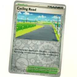 Cycling Road #157/165 Reverse Foil Scarlet & Violet #151 Pokemond Card - Image 3