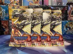 Digimon Card Game Special Booster 2.5 12 Card Booster Pack (BT19-20) (lot of 4) - Image 1