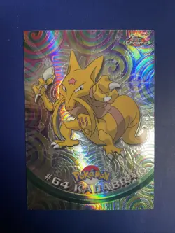 Kadabra #64 Spectra - Topps Chrome Series 1 Pokemon Card NM-MINT *Fresh Pull* - Image 1