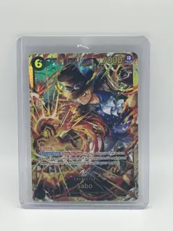 ONE PIECE Card Sabo SEC OP13-120 - Carrying on His Will ENGLISH - Image 1