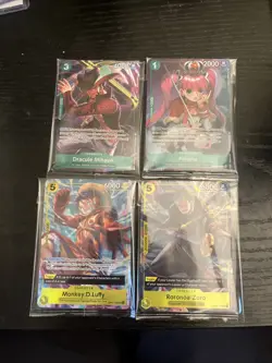 One Piece Illustrations Box Vol.3 And Vol.4 Promo Cards Sealed - Image 1