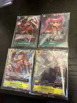 One Piece Illustrations Box Vol.3 And Vol.4 Promo Cards Sealed - Image 2