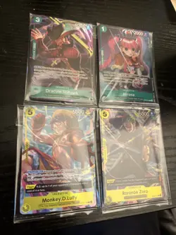 One Piece Illustrations Box Vol.3 And Vol.4 Promo Cards Sealed - Image 3