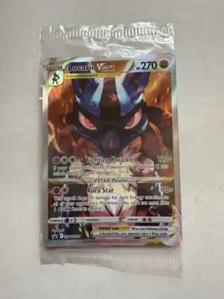 Pokemon: Lucario VSTAR SWSH291 Crown Zenith ETB Promo Card SEALED - Image 1