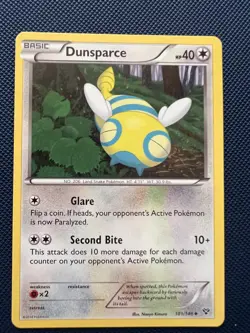 Dunsparce 101/146 Uncommon Pokemon Card NM - Image 1