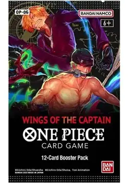 Wings of The Captain Booster Pack One Piece Card Game OP-06 English Sealed OP6 - Image 1
