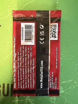 2025 MetaZoo Trading Card Game Alpha Promo Pack Sealed - Image 2