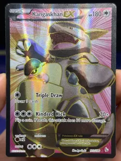 Kangaskhan EX ~ XY Flashfire 103/106 ~ Full Art Pokemon Card ~ LP/Played - Image 1