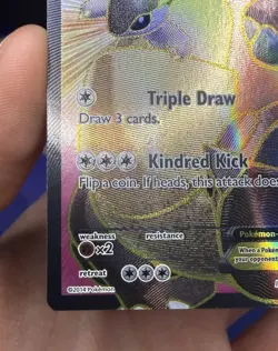 Kangaskhan EX ~ XY Flashfire 103/106 ~ Full Art Pokemon Card ~ LP/Played - Image 4