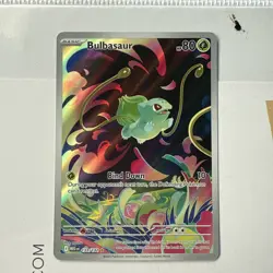 Bulbasaur 133/132 Illustration Rare Mega Evolution Pokemon Card NM - Image 1