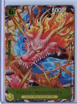 One Piece Card Game - Kouzuki Momonosuke (Event Pack Vol. 4) P-064 - NM - Image 1