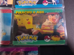 Vintage POKEMON The First Movie LENTICULAR FULL MOTION CARD SET Complete 1-5 - Image 4