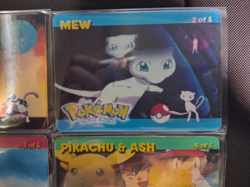 Vintage POKEMON The First Movie LENTICULAR FULL MOTION CARD SET Complete 1-5 - Image 5