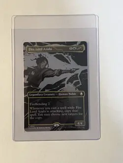 Fire Lord Azula (0313) (Borderless) Avatar: The Last Airbender Foil - Image 1