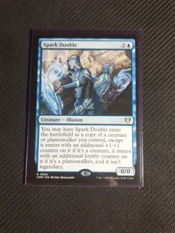 MTG - Spark Double - Commander Masters - Near Mint Rare - CMM #856 Non Foil - Image 1
