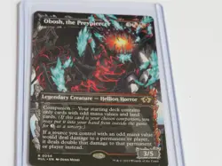 Mtg. Obosh, The Preypiercer. . Multiverse Legends. Pack Fresh - Image 1