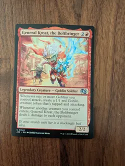 MTG Magic General Kreat, the Boltbringer (Anime) Foundations Jumpstart Regular - Image 1