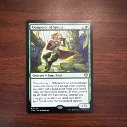 MTG - COMPOSER OF SPRING - Commander Masters (R) - Image 1