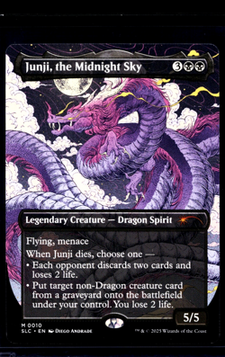 2025 MTG Magic the Gathering SLC Secret Lair Countdown 10 Junji the Midnight Sky - Image 1