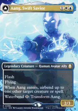 Aang, Swift Savior (0298) (Borderless) Avatar: The Last Airbender Regular - Image 1
