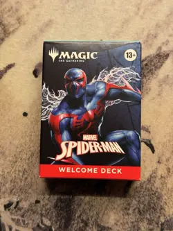Magic The Gathering Marvel Spider-Man 2099 Blue Welcome Deck SDCC 2025 - Image 1