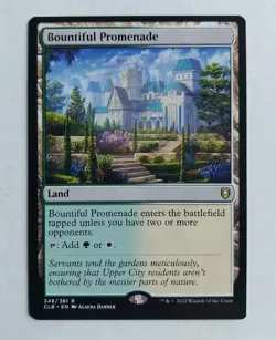 MTG BOUNTIFUL PROMENADE 348 CLB RARE MAGIC THE GATHERING NM/MINT BP - Image 1