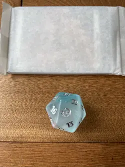 Magic Tarkir Dragonstorm Oversized Spindown Life Counter D20 Dice Die - Image 1