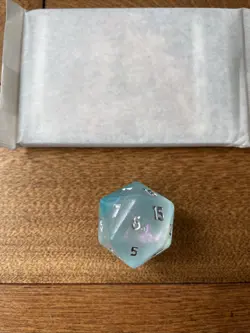 Magic Tarkir Dragonstorm Oversized Spindown Life Counter D20 Dice Die - Image 2